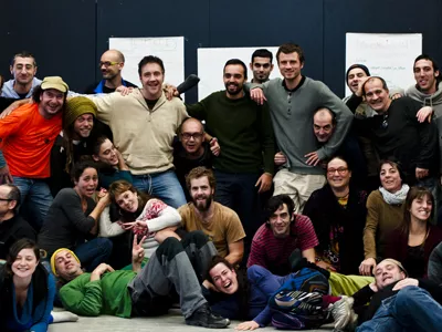 Els participants de la Trobada. Foto: Jordi Blas